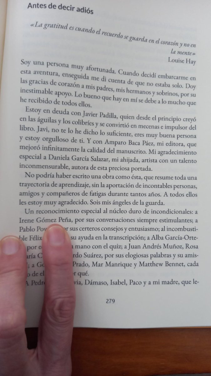 Ya en mis manos (y en las de <a href="/libro_imposible/">El Libro Imposible</a>) el magnífico proyecto 'Águilas y colibríes' de <a href="/jagaraviles/">José Alberto García Avilés</a>. Qué importante es contar los entresijos de la innovación periodística desde el corazón de sus protagonistas: sus batallas, sueños e insomnios. Gracias por contar conmigo 😙
