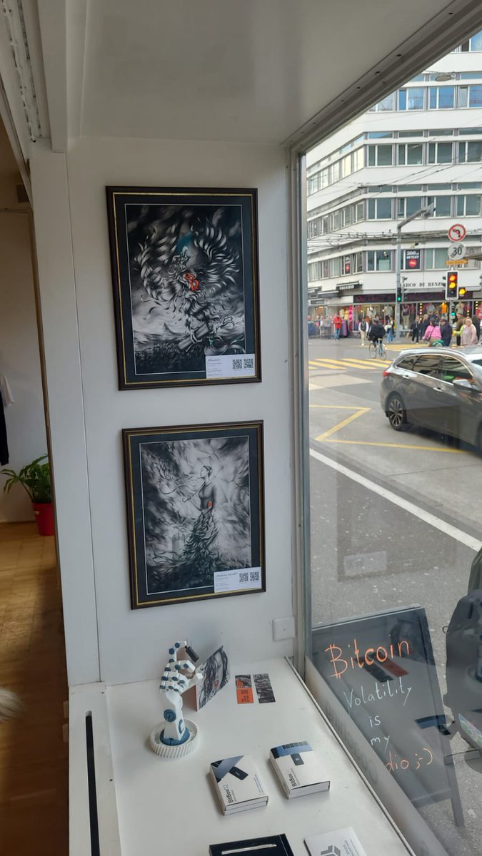 Huge thanks to the <a href="/house_satoshi/">House of Satoshi 🇨🇭</a> for showcasing my artworks! You will soon be able to see my large Bhoenix piece on display there - and yes, it hides a word from one of my Bitcoin wallets. Could be worth checking out 😉

The House of Satoshi is the most iconic Bitcoin hub in all