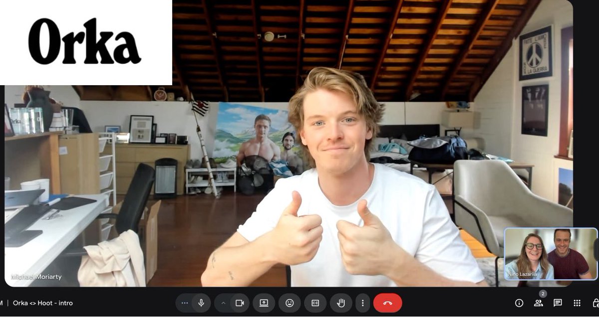 PSYCHED we got to jam with <a href="/orkamichael/">Michael Moriarty</a>.

Here are a few bangers from the convo:
•Viral hits = smart packaging + TikTok magic
•Humor > sophistication
•Post A LOT — 1 in 20–50 will take off

Big thanks to Michael for the wisdom + <a href="/isabelhalfcaff/">Isabel</a> for the intro 🦉