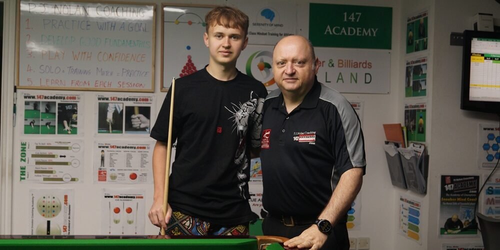 147academy.com/mykhailo-train…
Last week my 147academy had the pleasure of holding a snooker training camp for one of the most exciting European Juniors when 16year old Mykhailo Larkov from Ukraine travelled to the SBI Academy of Excellence in Carlow, Ireland.