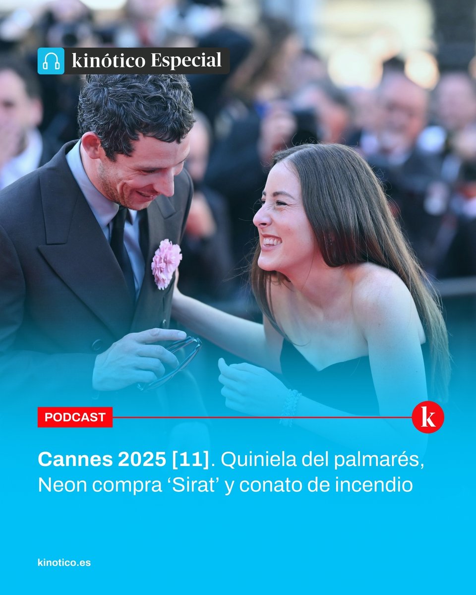 Kinótico (@kinotico) on Twitter photo 🎧 Podcast nº11 desde #Cannes2025
🗣️ <a href="/David_Martos/">David Martos</a>, <a href="/danielmmantilla/">Dani Mantilla</a>, <a href="/Reborivera/">Matías G. Rebolledo</a>, <a href="/maguerram/">María Guerra</a>, <a href="/JaninaPerezA/">Janina Perez Arias</a>, <a href="/alejandramusi/">Alejandra Musi</a> y <a href="/MariaCuso/">Maria Cusó Serra</a> hacen quinielas sobre el palmarés y analizan 'The Mastermind' de Kelly Reichardt y 'Jeunes mères' los Dardenne
🔗 kinotico.es/opinion/2025-0… 🎧 Podcast nº11 desde #Cannes2025
🗣️ <a href="/David_Martos/">David Martos</a>, <a href="/danielmmantilla/">Dani Mantilla</a>, <a href="/Reborivera/">Matías G. Rebolledo</a>, <a href="/maguerram/">María Guerra</a>, <a href="/JaninaPerezA/">Janina Perez Arias</a>, <a href="/alejandramusi/">Alejandra Musi</a> y <a href="/MariaCuso/">Maria Cusó Serra</a> hacen quinielas sobre el palmarés y analizan 'The Mastermind' de Kelly Reichardt y 'Jeunes mères' los Dardenne
🔗 kinotico.es/opinion/2025-0…