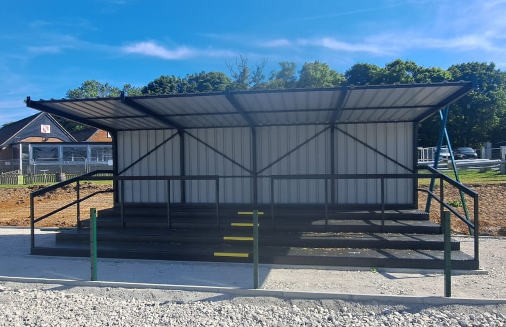 Sports Ground Development Ltd (@sgdltd) on Twitter photo Couple of covered seating & standing projects at or near completion for us at <a href="/levgreenfc/">Leverstock Green FC</a> & <a href="/glebefootball/">Glebe Football Club</a> last week Couple of covered seating & standing projects at or near completion for us at <a href="/levgreenfc/">Leverstock Green FC</a> & <a href="/glebefootball/">Glebe Football Club</a> last week