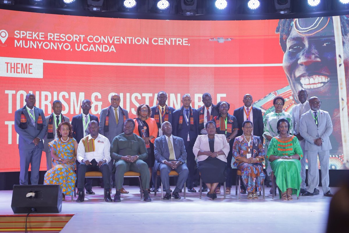 SuleimanRoba's tweet image. I was privileged to welcome to Kampala, Hon. @rebecca_miano, EGH, Cabinet Secretary for Tourism and Wildlife who led Kenyan Delegation during the 2025 Pearl of Africa Tourism Expo (POATE) in Speke Resort, Munyonyo, Kampala. The Expo was conducted under the theme &quot;Tourism and…