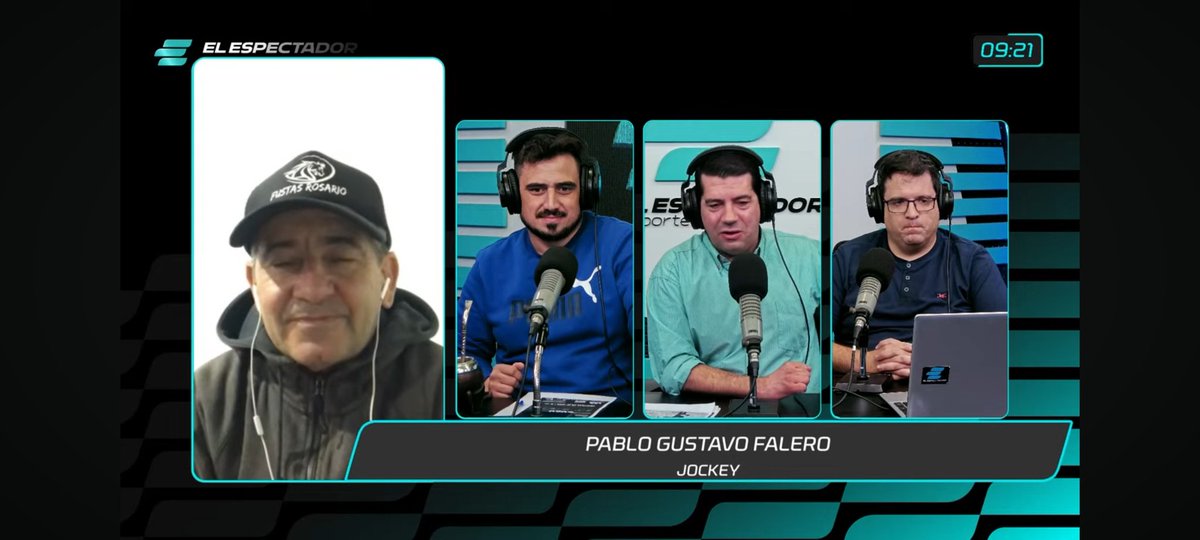 Debutó Hípicos por El Espectador Deportes y nos dimos el lujo de tener a Pablo Falero como invitado. Nos vemos todos los sábados a las 9!