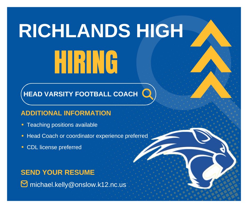 Richlands is hiring!