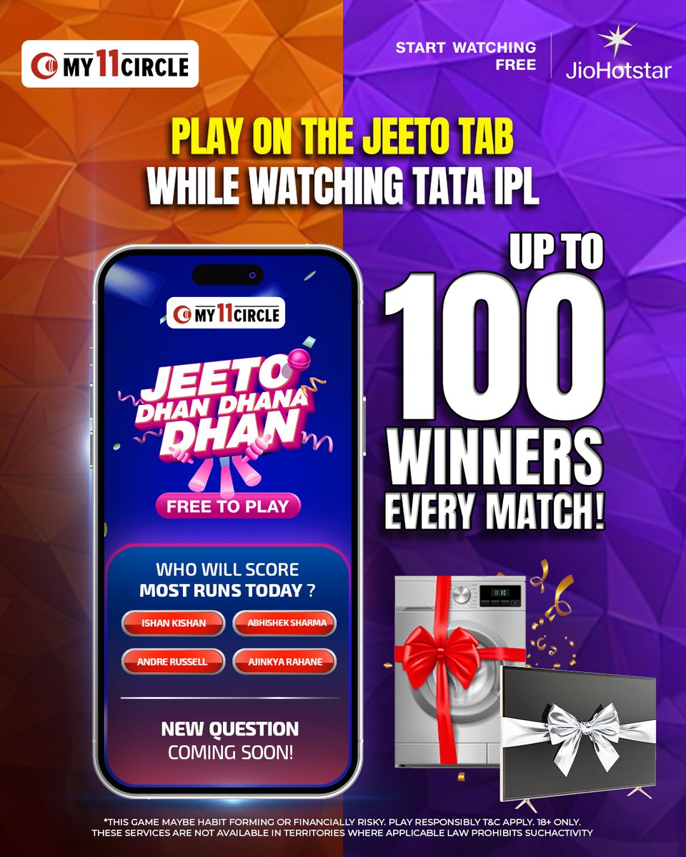 Star Sports (@starsportsindia) on Twitter photo The Biggest Cricket Festival is here, ๐๐ง๐๐ข๐๐ง ๐๐ซ๐๐ฆ๐ข๐๐ซ ๐๐๐๐ ๐ฎ๐ ๐๐๐๐! ๐
Get ready for nonstop excitement, amazing prizes & endless fun sab ek sath, kyunki ๐๐๐ ๐๐๐ #๐๐ผ๐๐ผ๐๐๐, ๐ฎ๐๐๐๐ฃ ๐จ๐๐ ๐ฅ๐ค๐จ๐จ๐๐๐ก๐ ๐๐๐! ๐
๐ฅ Play & Win with The Biggest Cricket Festival is here, ๐๐ง๐๐ข๐๐ง ๐๐ซ๐๐ฆ๐ข๐๐ซ ๐๐๐๐ ๐ฎ๐ ๐๐๐๐! ๐
Get ready for nonstop excitement, amazing prizes & endless fun sab ek sath, kyunki ๐๐๐ ๐๐๐ #๐๐ผ๐๐ผ๐๐๐, ๐ฎ๐๐๐๐ฃ ๐จ๐๐ ๐ฅ๐ค๐จ๐จ๐๐๐ก๐ ๐๐๐! ๐
๐ฅ Play & Win with