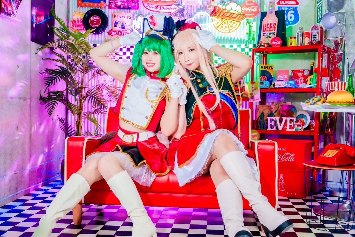 【コスプレ】

🩷💚娘フェス💚🩷

.
ランカ💚ぽめちゃん(<a href="/pomeeeekondoria/">ビタミンSUMMERぽめこ⸜🌷︎⸝‍</a>)
シェリル🩷がしこ

photo📷️みずさん(<a href="/miz_photo22/">みず@カメラ🤟</a>)
Studio📷️イヴさん(<a href="/Studio_Eve_/">㊗️ハウススタジオイヴ@撮影スタジオ</a>)