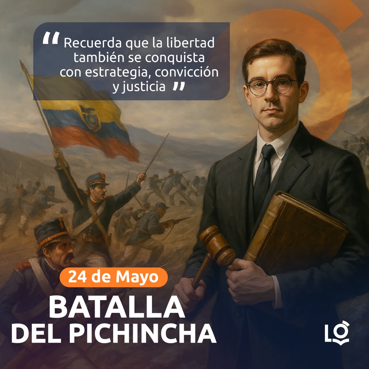 🇪🇨 La libertad también se conquista con estrategia, convicción y justicia.
🎖️ En este 24 de mayo, rendimos homenaje a quienes lucharon por un país libre.
💬 ¿Qué valor te inspira más como futuro abogado?

#DerechoEcuador #LitigaciónConÉtica #FormaciónJurídica #CursosDeDerecho