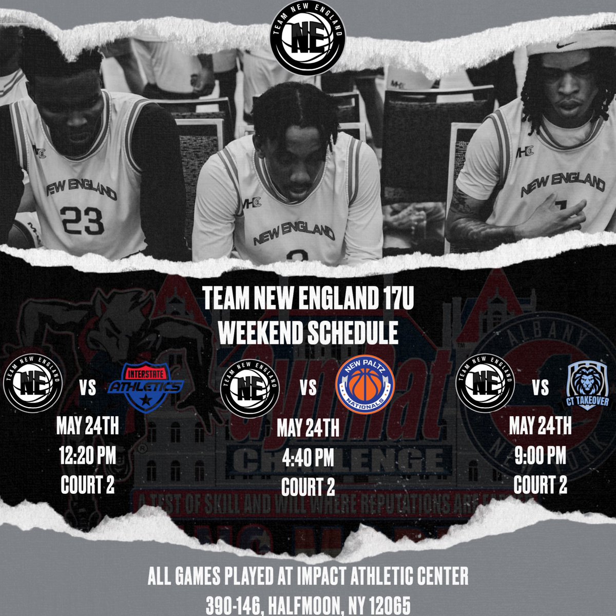 Team New England Basketball Club (@tnebballclub) on Twitter photo 📍<a href="/GymRatCHALLENGE/">GymRat CHALLENGE-GymRat LIVE-GymRat RECRUITING IDX</a> (Albany, NY)
Hunting season🎯
#TheHomeTeam 📍<a href="/GymRatCHALLENGE/">GymRat CHALLENGE-GymRat LIVE-GymRat RECRUITING IDX</a> (Albany, NY)
Hunting season🎯
#TheHomeTeam