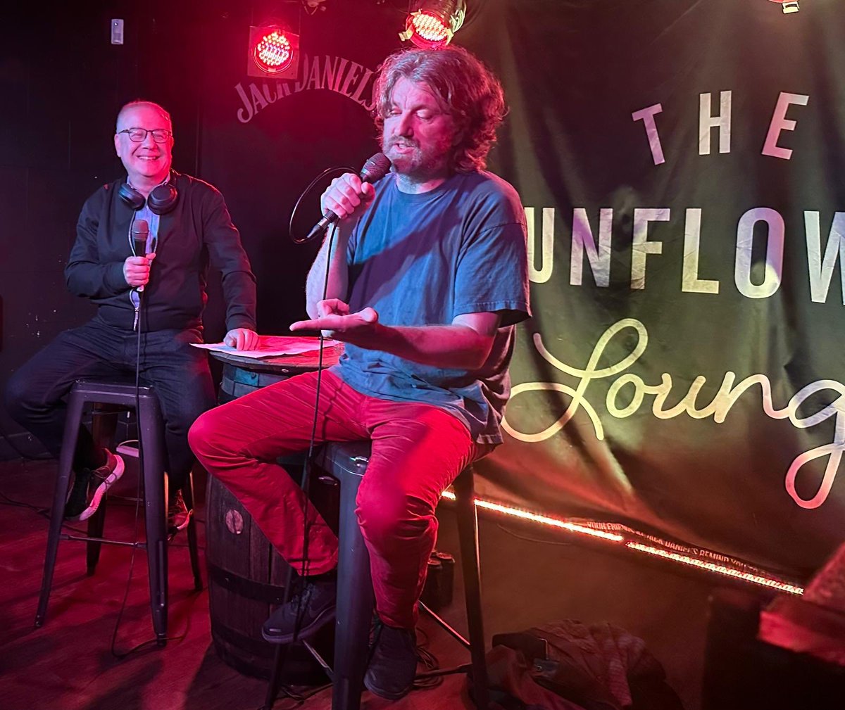 Adrian Goldberg (@goldbergradio) on Twitter photo Great night hosting q & a with <a href="/dannymcnamara/">Danny McNamara</a> <a href="/embrace/">Embrace</a> last night <a href="/Sunflowerlounge/">The Sunflower Lounge</a> in #Birmingham
Some brilliant stories Great night hosting q & a with <a href="/dannymcnamara/">Danny McNamara</a> <a href="/embrace/">Embrace</a> last night <a href="/Sunflowerlounge/">The Sunflower Lounge</a> in #Birmingham
Some brilliant stories