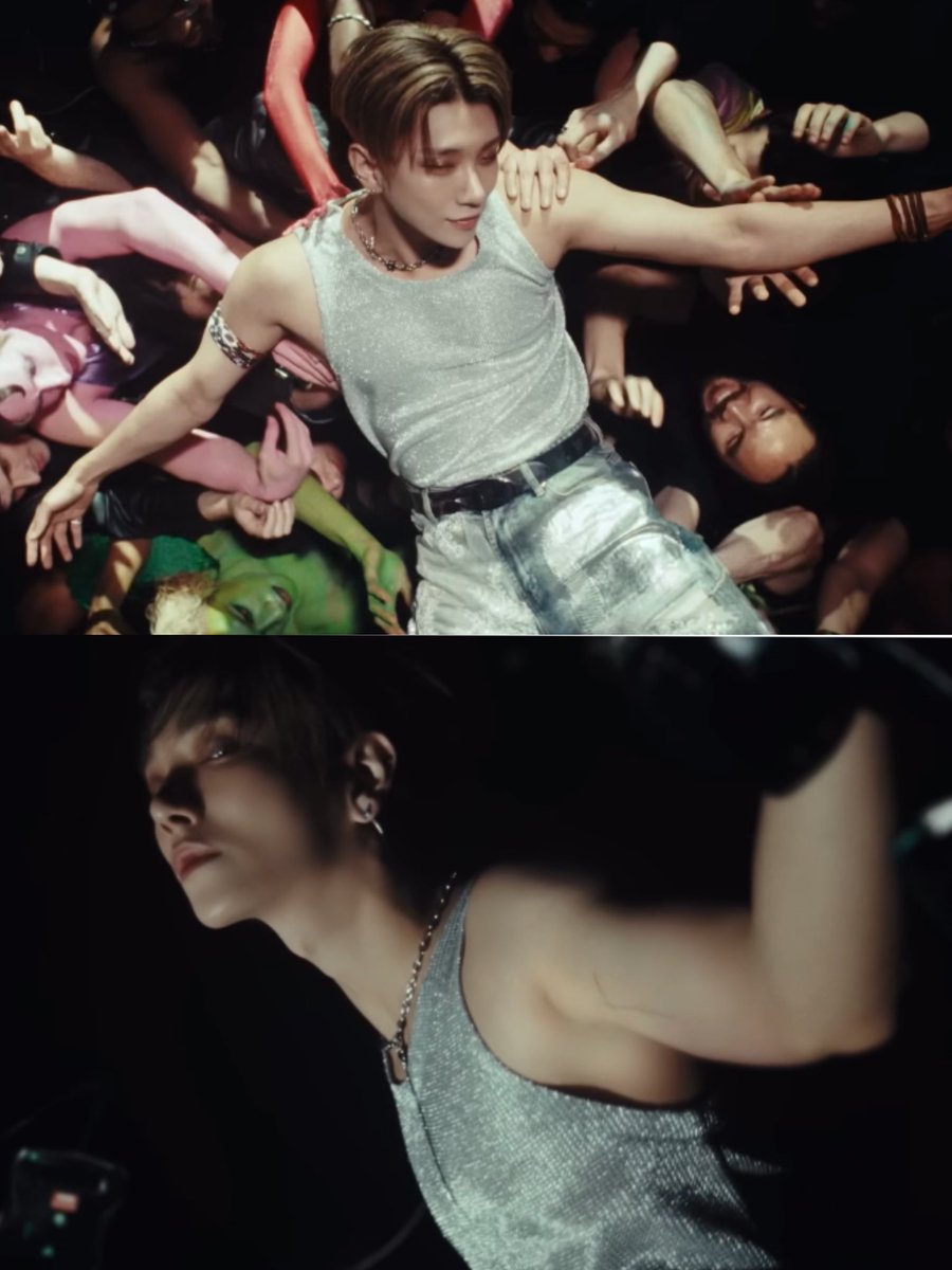 shuasmedia's tweet photo. JOSHUA’S TATTOO IN THUNDER MV?! https://t.co/fWA2Ua2oc7