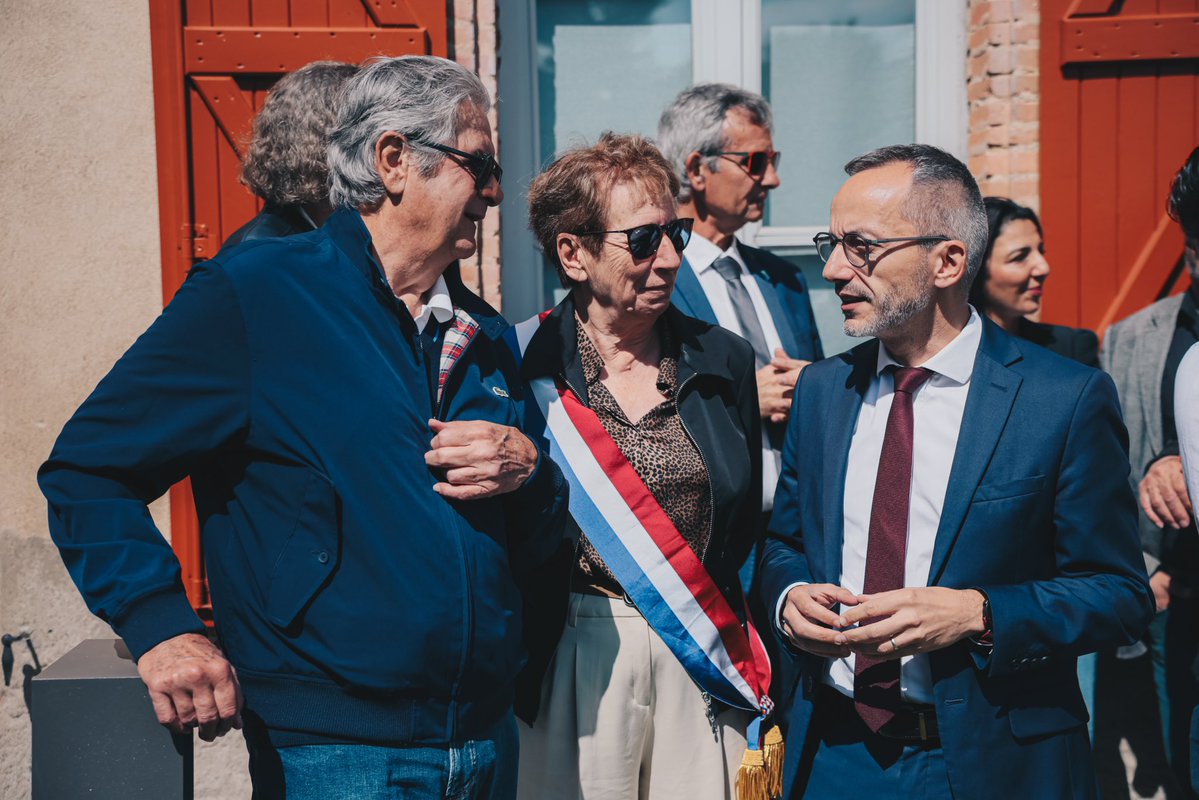 Sébastien Vincini (@sebvincini) on Twitter photo Inauguration de la rue de la #République de #Nailloux !
1er partenaire des communes, la <a href="/HauteGaronne/">Haute-Garonne</a> a soutenu le projet de modernisation de cette rue centrale. Pour un centre-bourg apaisé et sécurisé et pour améliorer le cadre de vie des habitantes et habitants. Inauguration de la rue de la #République de #Nailloux !
1er partenaire des communes, la <a href="/HauteGaronne/">Haute-Garonne</a> a soutenu le projet de modernisation de cette rue centrale. Pour un centre-bourg apaisé et sécurisé et pour améliorer le cadre de vie des habitantes et habitants.