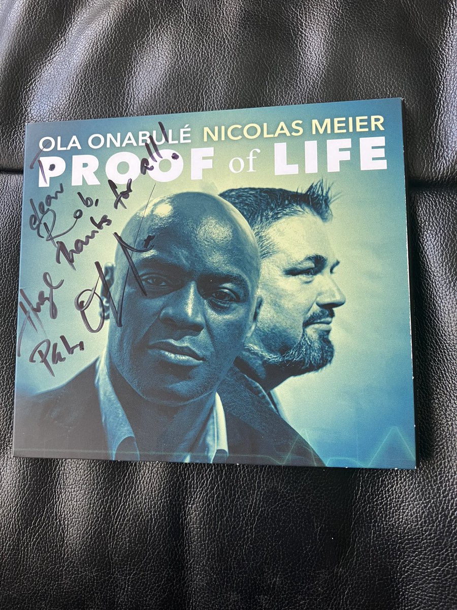 A CD arrives. Thank you <a href="/OlaOnabule/">Ola Onabule</a> and <a href="/MariaAvgoulis/">Maria Avgoulis</a>