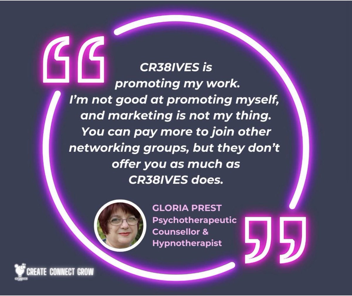 Cr38ives's tweet photo. Imagine belonging to a business club which understands and nurtures your creative potential!

Find out more about CR38IVES by clicking on the link in the comments below....
#CreativesOnX
#EntrepreneurLife
#CreativeNetwork
#SmallBusinessSupport
#InnovationHub https://t.co/GZv0vhL2CD