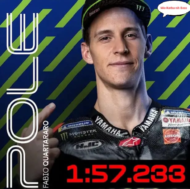 Quartararo Pole lagi, Mio Karbu Pecahkan Rekod Lap di GP Inggris..Wow

#YamahaFactoryRacing #miokarbu #pole #quartararo