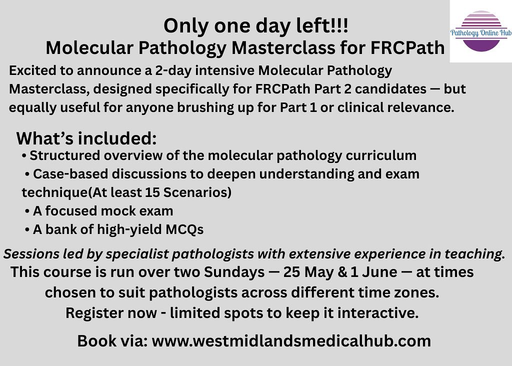 PathologyOnline's tweet image. westmidlandsmedicalhub.com/so/baPR4v2uF/c…