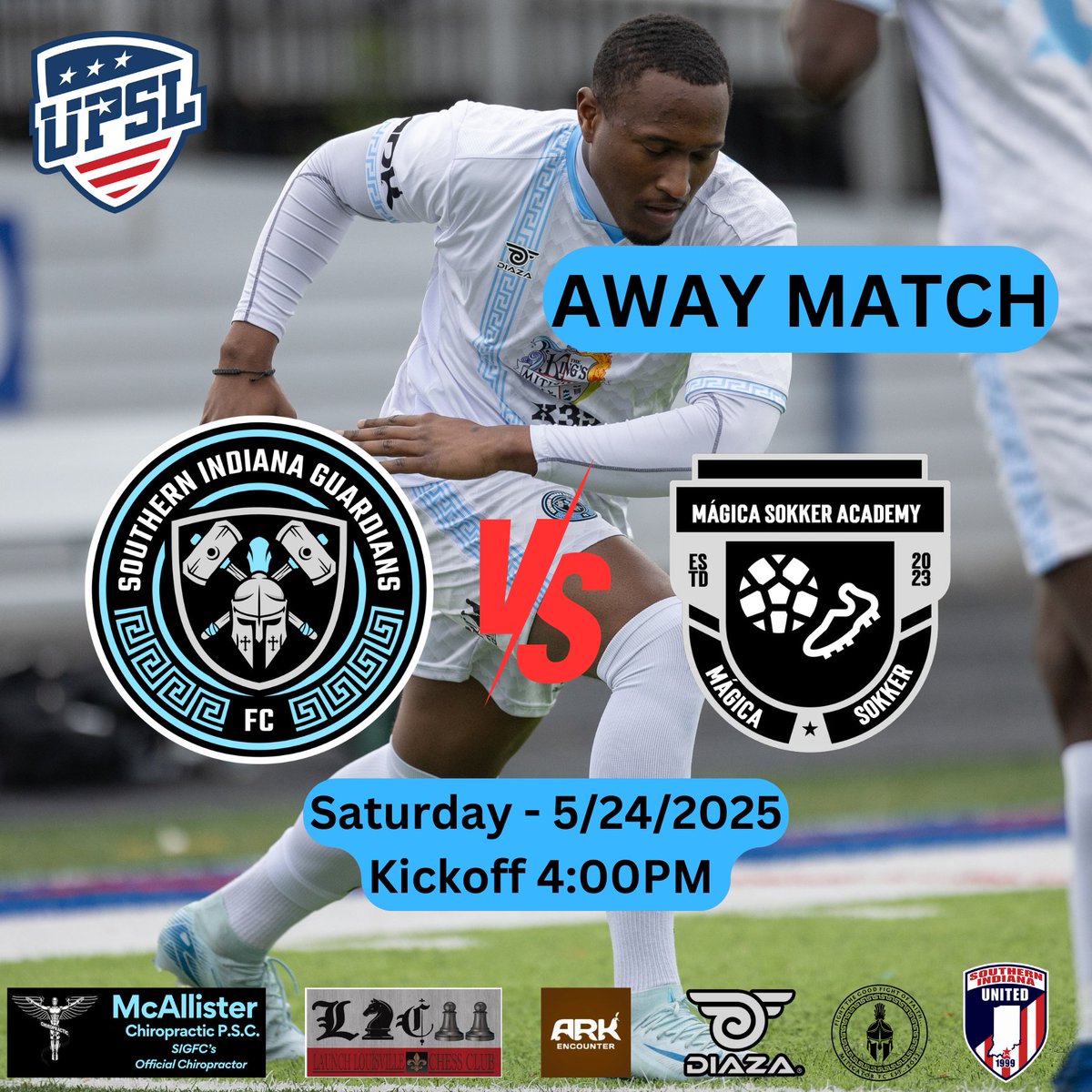 Today, the Guardians Hit the Road for Away Clash vs. Magica Sokker Academy!