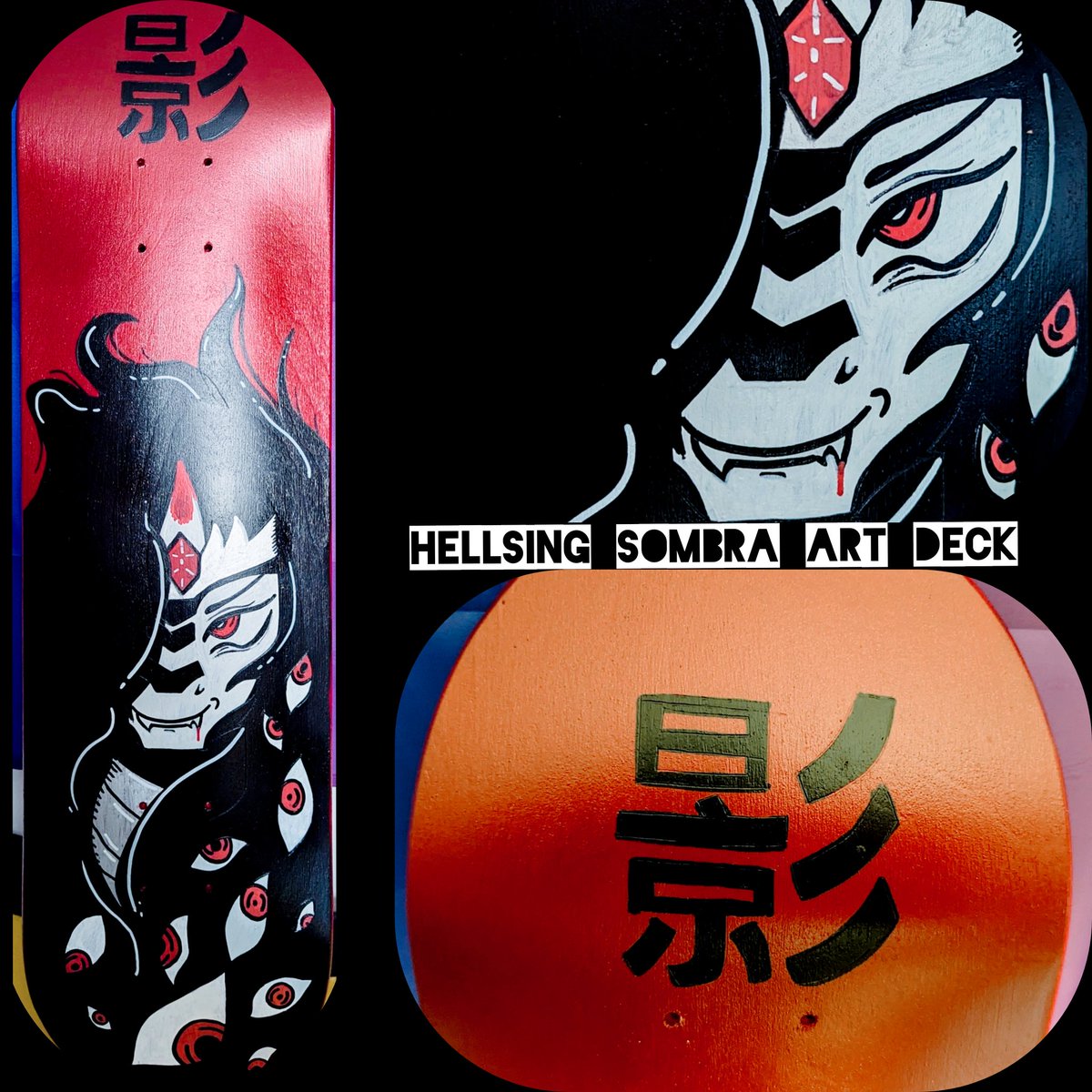 (HELLSING MLP Art Deck)

I found a 2nd hand board for next to nothing and finalised the design.

Thank you to everyone who offered ideas and opinions 🩵

This was fun as heck and I wanna do more!!
#mlpart
#hellsing