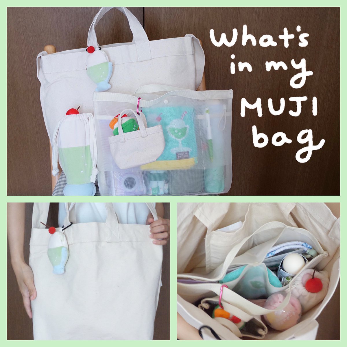 *NEW VIDEO* What’s In My MUJI Bag 🍒 💚 無印良品のバッグの中身 🍦
ENJOOOY: youtu.be/ADP1eZLuwNk