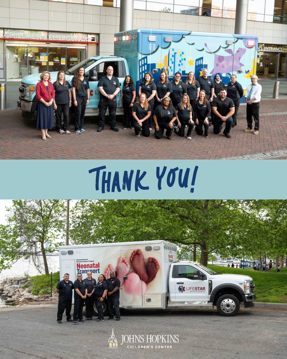 #EMSWeek is a time to celebrate our emergency medical services and their dedication to protecting the safety and health of our community 🚑 Leave a comment to share your appreciation for their commitment to delivering high-quality care to our youngest patients ❤️ #KidsHealth