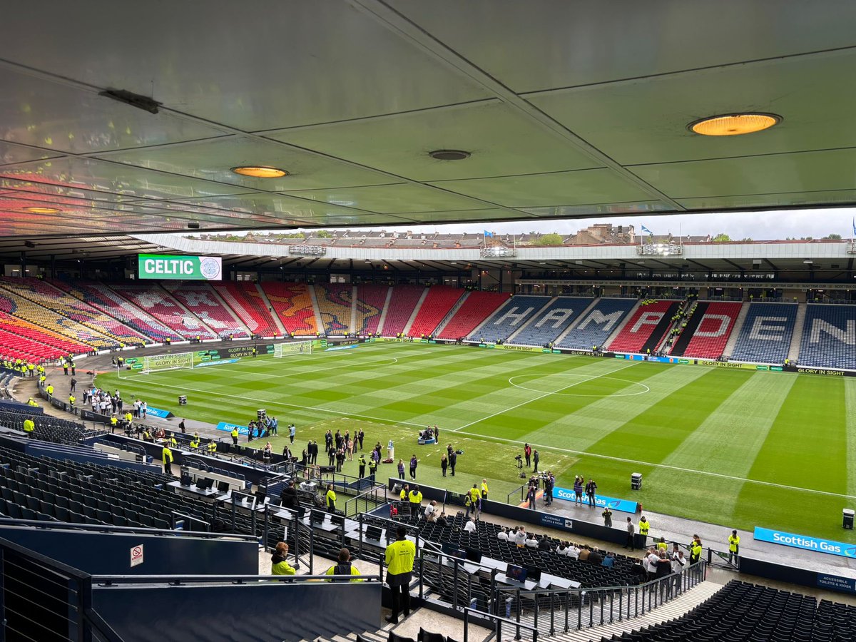 Incredibly my first ever time at a Scottish 🏴󠁧󠁢󠁳󠁣󠁴󠁿 FA Cup Final