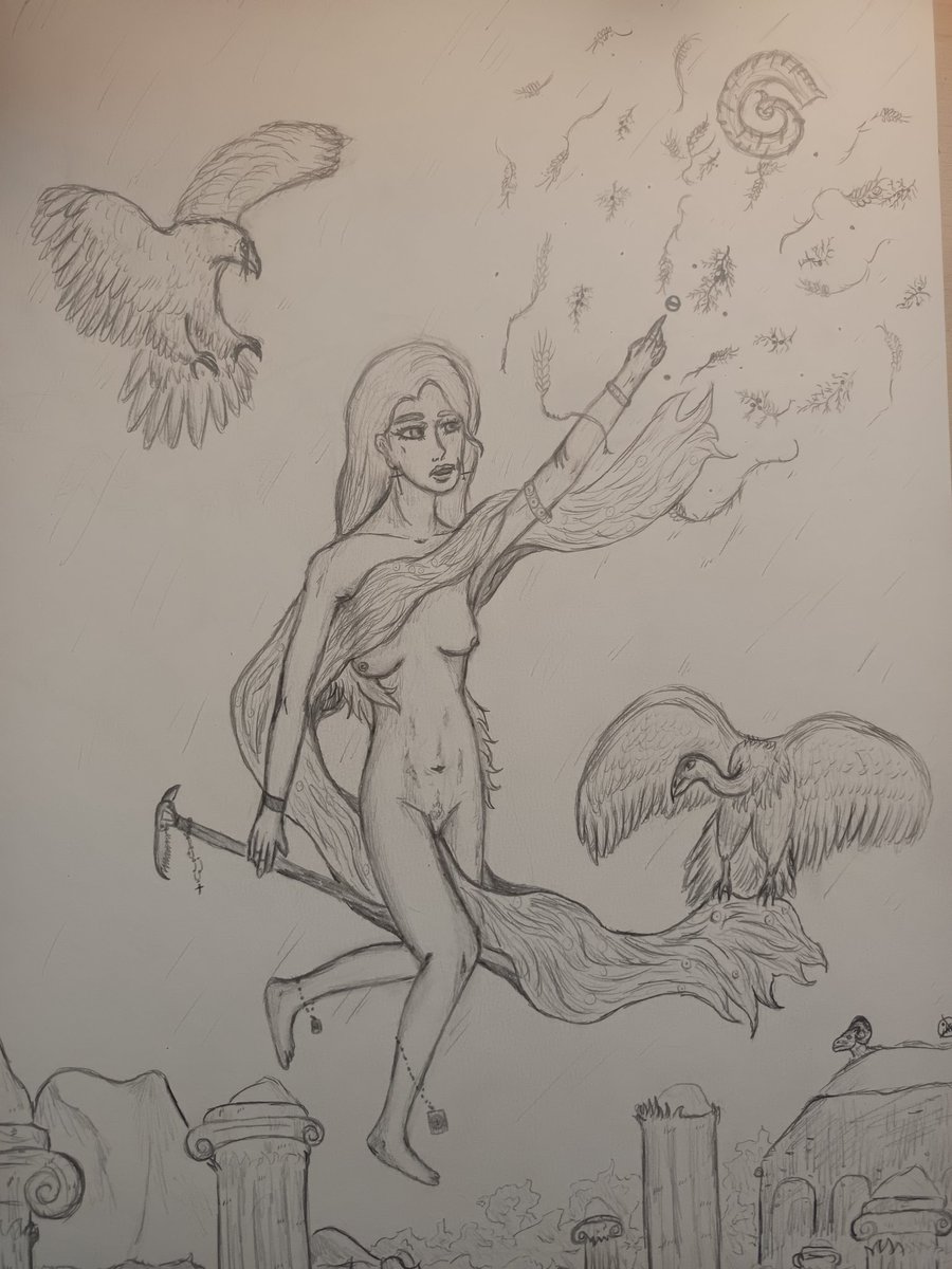 La Llamada de Ataecina, Proceso.

Penúltimo de la primera parte de la serie de Caetra que al final me he animado y voy ha hacer otro. Sobra decir que me he inspirado gracias a los temazos de <a href="/SalduieOficial/">Salduie Folk Metal</a>