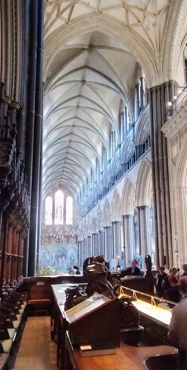 Attending Choral Evensong at Salisbury Cathedral recently was a very moving, uplifting and sublime experience. It personally demonstrated the power and high beauty of sacred music. This lasted an hour. It was an unforgettable experience, which I will always treasure.