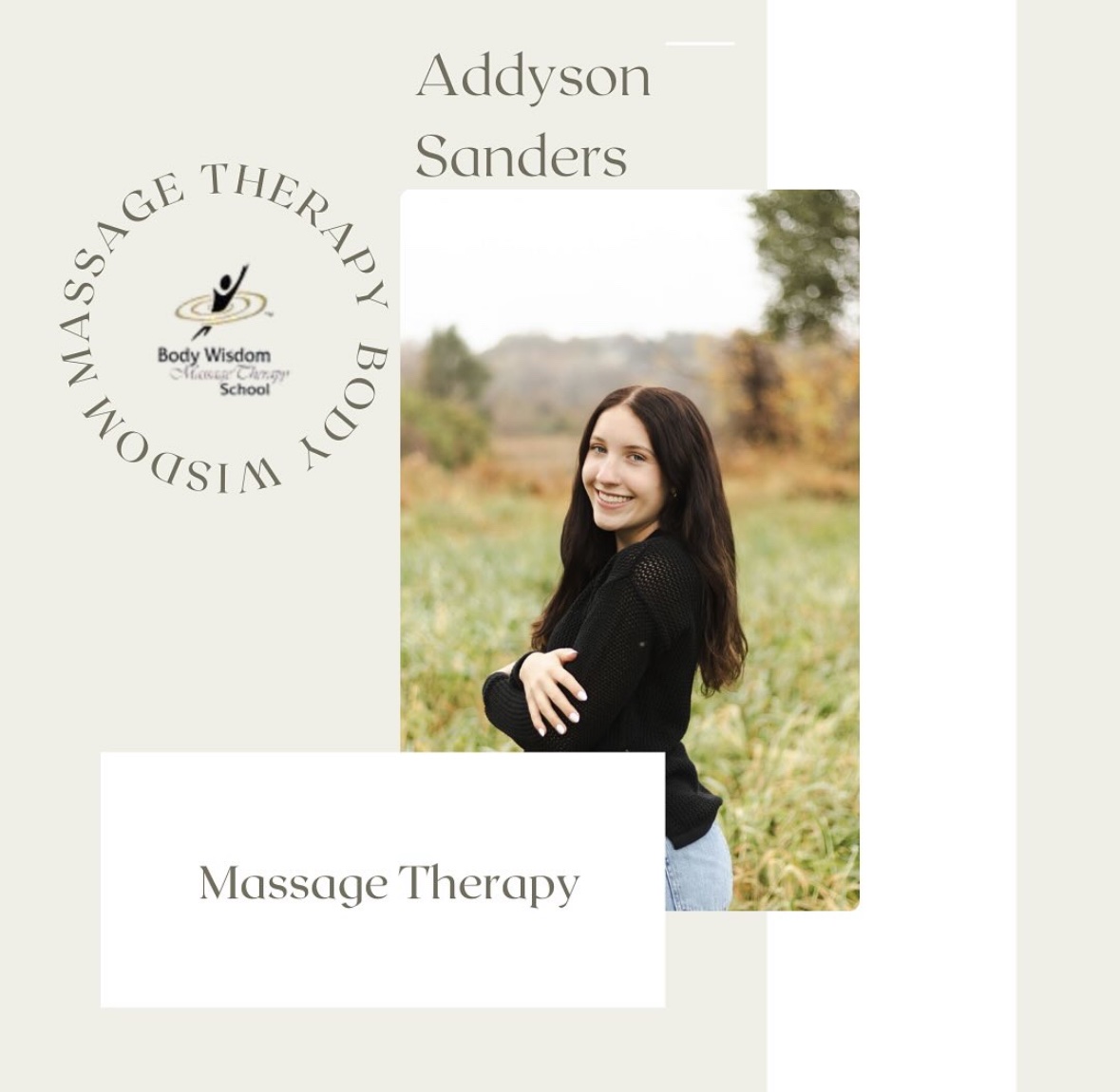 Our one and only senior spotlight this year is Addyson Sanders. Addy has played golf all four years of high school and plans to go into massage therapy. Congrats Addy!