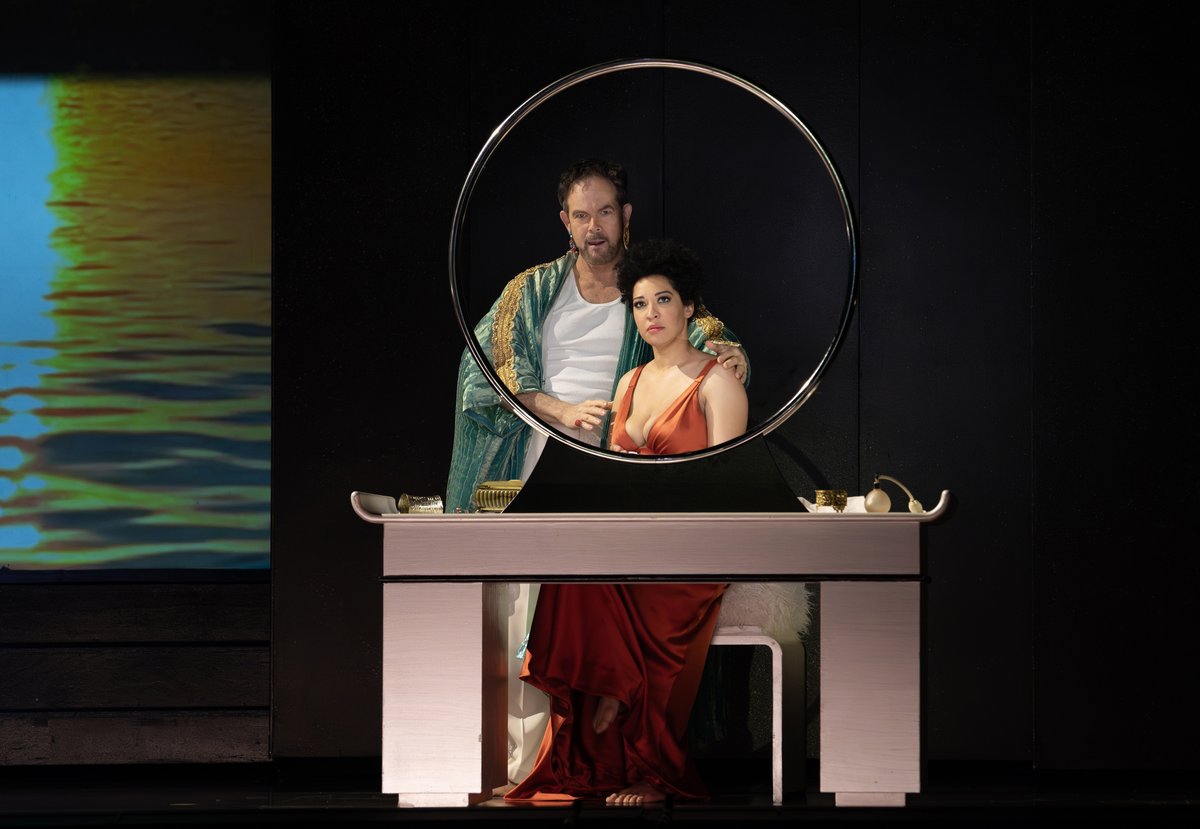 WQXR Classical (@wqxr) on Twitter photo Tune in today at 1PM for the <a href="/MetOpera/">Metropolitan Opera</a>'s broadcast premiere of 𝘈𝘯𝘵𝘰𝘯𝘺 𝘢𝘯𝘥 𝘊𝘭𝘦𝘰𝘱𝘢𝘵𝘳𝘢 by John Adams—Shakespeare’s tragedy reimagined and conducted by the composer himself. Starring Julia Bullock as Cleopatra & Gerald Finley as Antony.
📷: Karen Almond / Met Opera Tune in today at 1PM for the <a href="/MetOpera/">Metropolitan Opera</a>'s broadcast premiere of 𝘈𝘯𝘵𝘰𝘯𝘺 𝘢𝘯𝘥 𝘊𝘭𝘦𝘰𝘱𝘢𝘵𝘳𝘢 by John Adams—Shakespeare’s tragedy reimagined and conducted by the composer himself. Starring Julia Bullock as Cleopatra & Gerald Finley as Antony.
📷: Karen Almond / Met Opera