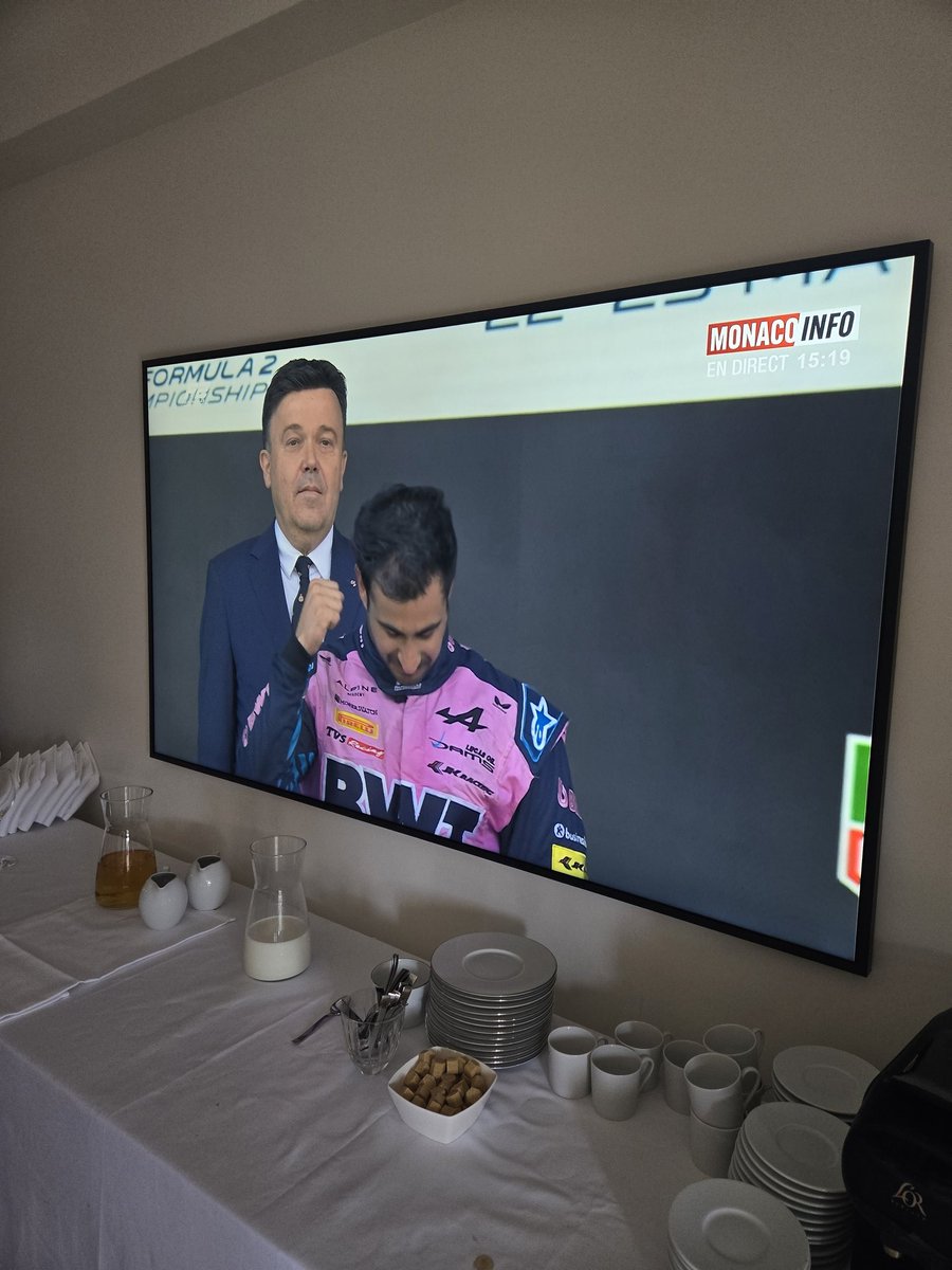 Whatta Moment F2 Winner In Monaco Kush Maini 🇮🇳... Listening To Indian National Anthem in Monaco. You Made Us Proud...Keep Rocking 👍