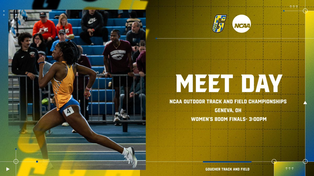 NATIONALS DAY 3🏆

All-American Tanise Thornton-Fillyaw competes for a national championship in the Women’s 800m at the NCAA Outdoor Track and Field Championships at 3:00pm #digdeep 

📍- Spire Academy, Geneva, OH
⏰- 3:00pm
⏱️- link on IG story
📺- ncaa.com
