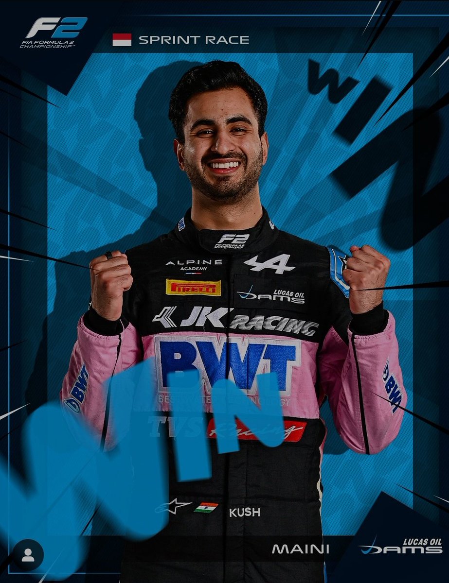 👏👏👏👏FIRST INDIAN🇮🇳 WIN win at #MonacoGP #Formula2