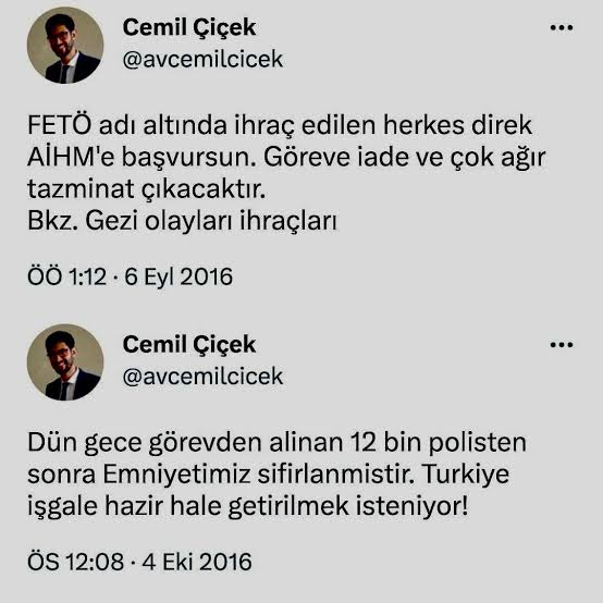 Cemil, seninle daha önce konuştuğumuzda bana FETÖ ile bir bağın olmadığını söylemiştin. Babanın görevden alındığını kendin söyledin bana. 

Şimdi sen her hafta birilerine hakkını helal etmiyorsun ya, peki bu millet sana ve yol arkadaşlarına hakkını helal ediyor mu?