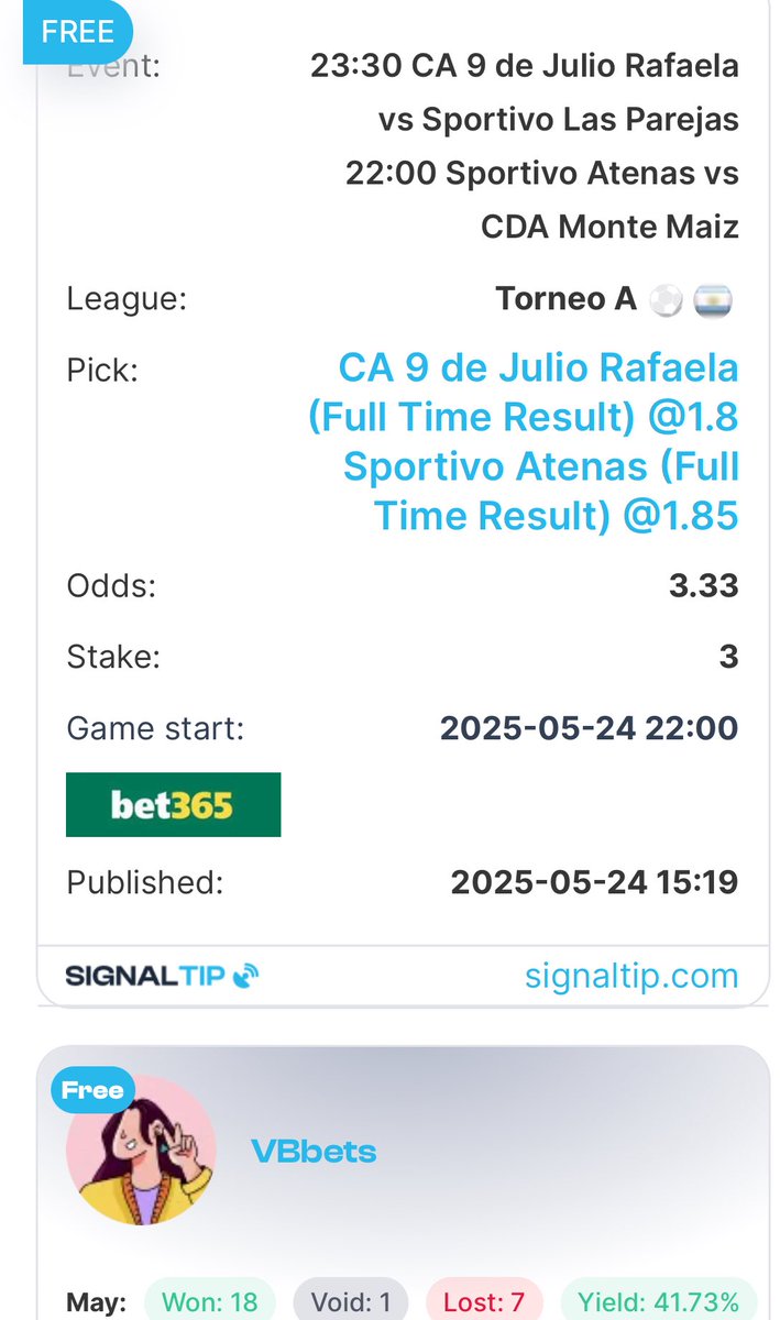 SignalTip's tweet image. Nice combo