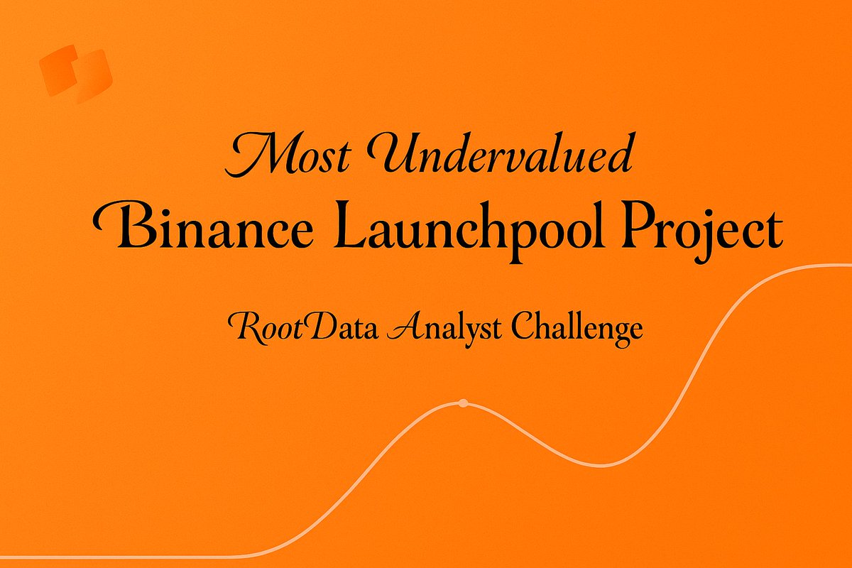 kharey_analyst's tweet image. Identifying undervalued Web3 projects is crucial for investors. 
This thread explores what might be the most undervalued Binance Launchpool project from the past year, using data from @RootDataCrypto for our analysis.
🧵👇