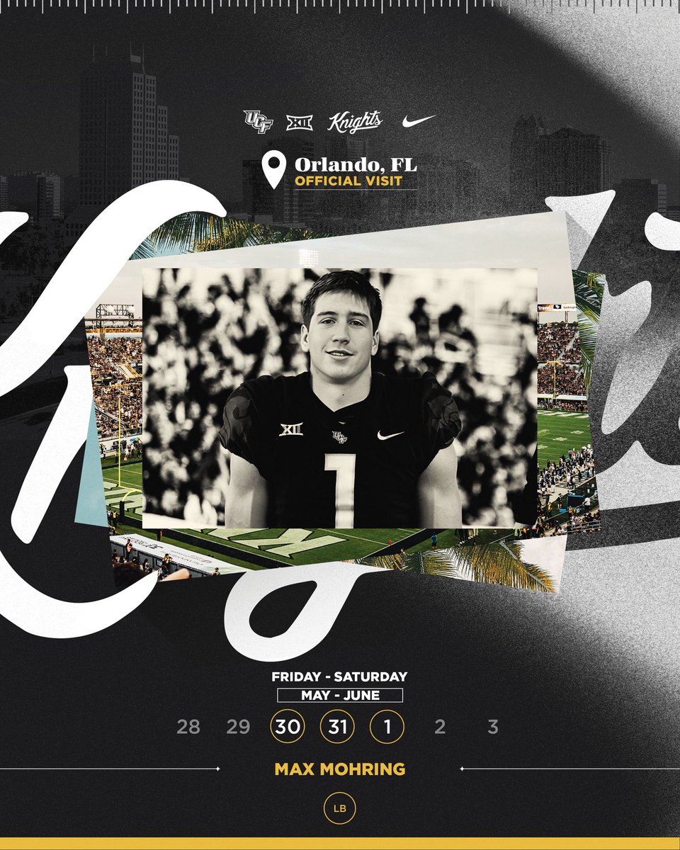 Max Mohring (@maxmohring3) on Twitter photo Thanks UCF Football, Can’t wait to visit Orlando!!!
<a href="/CoachDOnofrio/">Mark Donofrio</a> <a href="/UCF_Football/">UCF Football</a> <a href="/CoachGueriera/">Dave Gueriera</a> <a href="/MalvernPrepFB/">Malvern Prep Football</a> Thanks UCF Football, Can’t wait to visit Orlando!!!
<a href="/CoachDOnofrio/">Mark Donofrio</a> <a href="/UCF_Football/">UCF Football</a> <a href="/CoachGueriera/">Dave Gueriera</a> <a href="/MalvernPrepFB/">Malvern Prep Football</a>