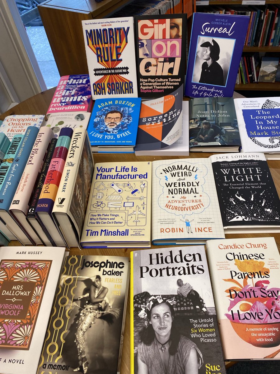 Pleased to find myself nestling between Adam Buxton and Joan Didion in the local bookshop