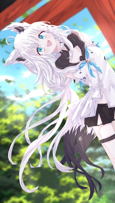フブちゃん〜! #絵フブキ 