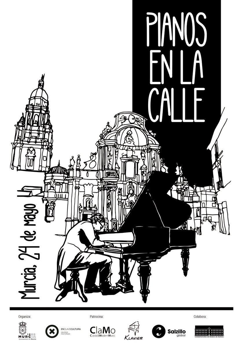 Hoy, Murcia tendrá una banda sonora especial

🎹 5 pianos de cola (entre ellos, uno de Elton John) sonarán gracias al talento de más de 300 murcianos de toda edad y condición

5 escenarios en los que poder disfrutar de la música: Belluga, Alfonso X, Libertad, Beniaján y Guadalupe
