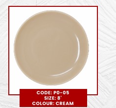 Sunati_45's tweet image. A versatile 8-inch cream round plate, perfect for appetizers, desserts, or everyday meals!
Code: P0-05
Size: 8 inches
Colour: Cream

Available-1PCS-PRICE=100

Order and more information kindly call 📞 0724255245 

#creamplate #roundplate #melamine #tableware #homedecor