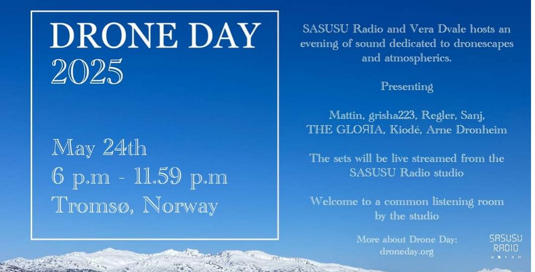 Today I will be participating in this event from Tromsø (20h-21:30h):
droneday.org/events.html