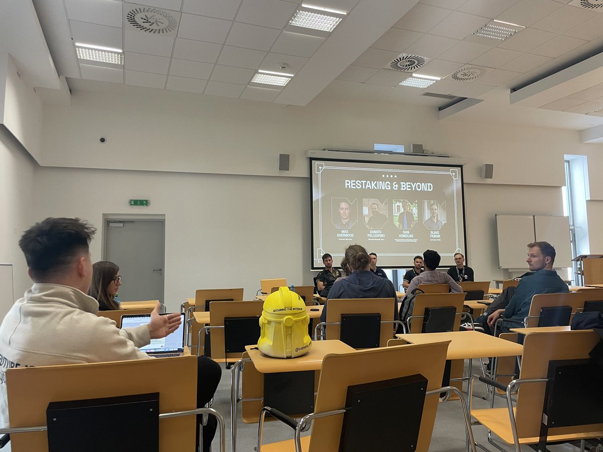 Do you think #Restaking is necessary? 

#Ethereum #ethbratislava