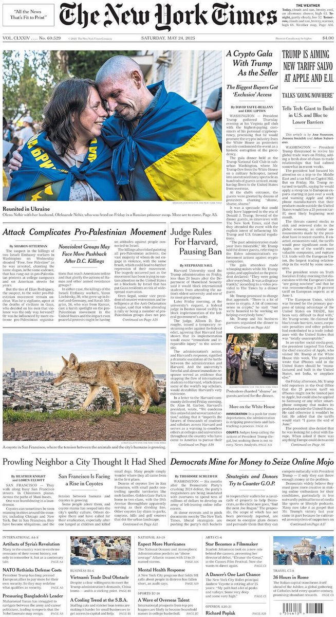 ๐ต๐๐๐๐ ๐ฟ๐๐๐๐ ๐๐๐๐๐ข ๐ฐ (@ukpapers) on Twitter photo ๐บ๐ธ Attack Complicates Pro-Palestinian Movement
โซNonviolent groups may face more pushback after D.C. killings
โซ<a href="/hknightsf/">Heather Knight</a> & Loren Elliott
โซis.gd/RhOwMx
#frontpagestoday #USA <a href="/nytimes/">The New York Times</a> ๐บ๐ธ ๐บ๐ธ Attack Complicates Pro-Palestinian Movement
โซNonviolent groups may face more pushback after D.C. killings
โซ<a href="/hknightsf/">Heather Knight</a> & Loren Elliott
โซis.gd/RhOwMx
#frontpagestoday #USA <a href="/nytimes/">The New York Times</a> ๐บ๐ธ
