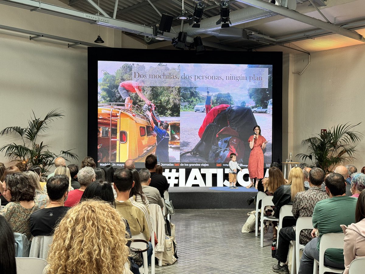 La primera micro charla de las #iatiJGV corre a cuenta de Sandra Casado, que nos va a contar su experiencia de cómo pasaron de viajar en pareja a hacerlo en familia. Porque el viaje no se acaba, ¡se transforma!