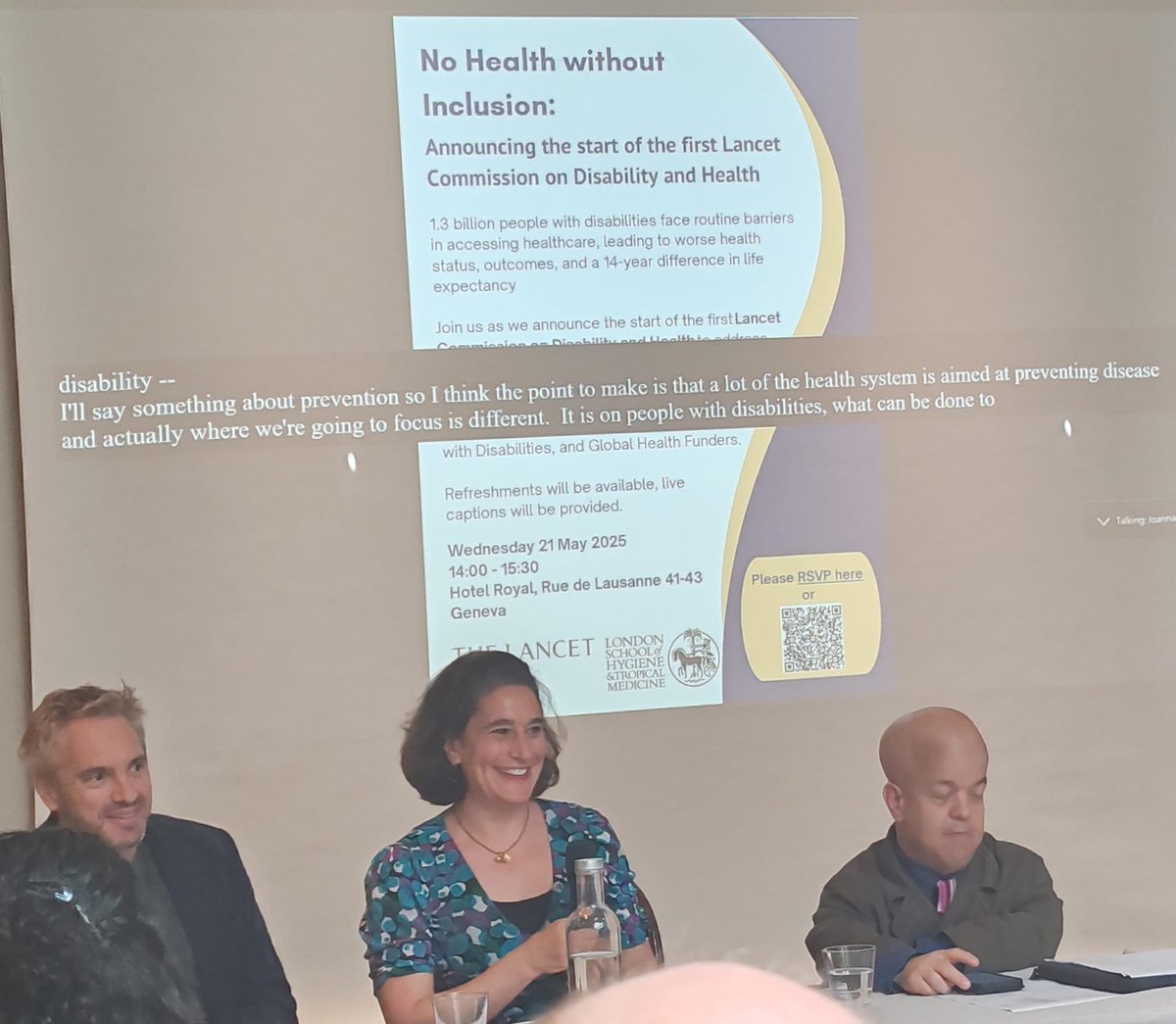 Uniting to Combat Neglected Tropical Diseases (@combatntds) on Twitter photo 🚨 Just launched at #WHA78: The @thelancetgroup Commission on Disability and Health!
Proud to see Uniting’s Board Chair <a href="/WinnieMpanju/">Dr Winnie Mpanju-Shumbusho</a> co-chairing with Professors Hannah Kuper & Tom Shakespeare (<a href="/LSHTM/">London School of Hygiene & Tropical Medicine</a>).
Backed by The Hilton Foundation & <a href="/FCDOGovUK/">Foreign, Commonwealth & Development Office</a>
🔗 bit.ly/4kCClTc 🚨 Just launched at #WHA78: The @thelancetgroup Commission on Disability and Health!
Proud to see Uniting’s Board Chair <a href="/WinnieMpanju/">Dr Winnie Mpanju-Shumbusho</a> co-chairing with Professors Hannah Kuper & Tom Shakespeare (<a href="/LSHTM/">London School of Hygiene & Tropical Medicine</a>).
Backed by The Hilton Foundation & <a href="/FCDOGovUK/">Foreign, Commonwealth & Development Office</a>
🔗 bit.ly/4kCClTc