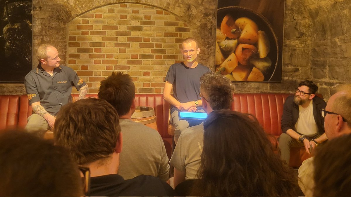Fiona Delaney (@fidgettwidget) on Twitter photo Yesterday saw the start of #EthDublin22025 and <a href="/EthIreland/">ETHDublin 2025</a> hosted an intimate fireside chat between <a href="/VitalikButerin/">vitalik.eth</a> and <a href="/post_polar_/">polar</a>
Highlights: decentralisation-first, implementation-driven growth and culture that impacts utility and growth.
#ComeOutYeBlacknTans Yesterday saw the start of #EthDublin22025 and <a href="/EthIreland/">ETHDublin 2025</a> hosted an intimate fireside chat between <a href="/VitalikButerin/">vitalik.eth</a> and <a href="/post_polar_/">polar</a>
Highlights: decentralisation-first, implementation-driven growth and culture that impacts utility and growth.
#ComeOutYeBlacknTans