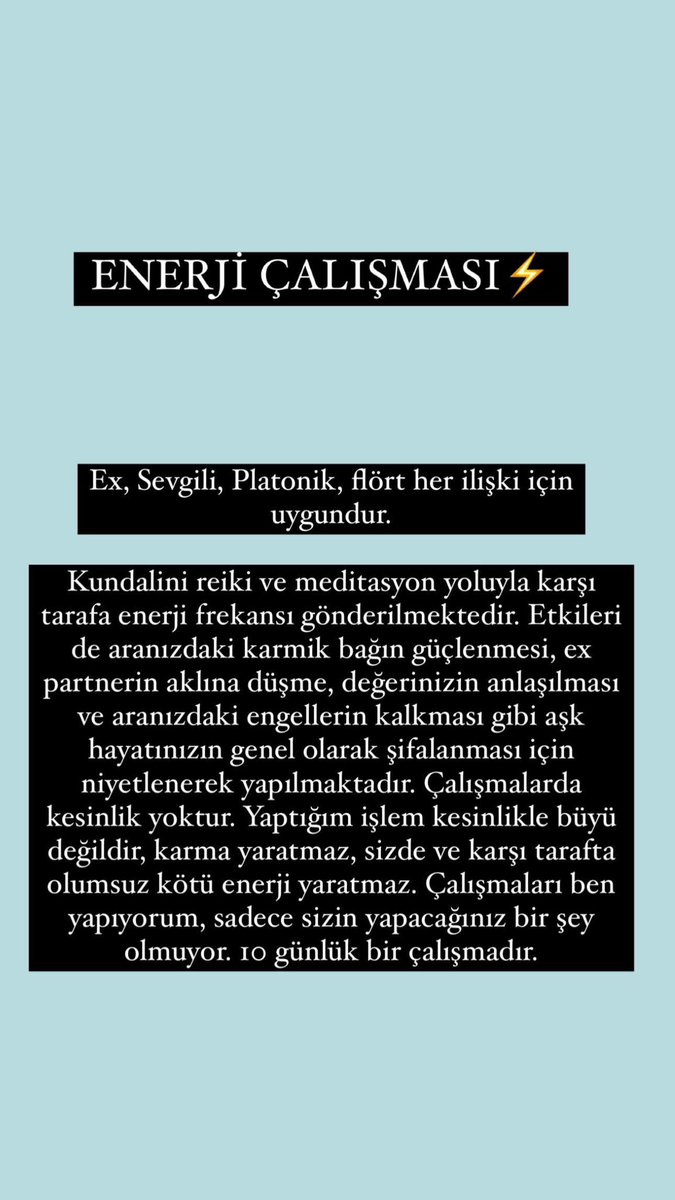 “Danışmanlık ve çalışmalar hakkında bilgi almak için sadece DM üzerinden mesaj atmanız yeterlidir. Aynı gün randevu ve hızlı dönüş sağlanır. ☀️”