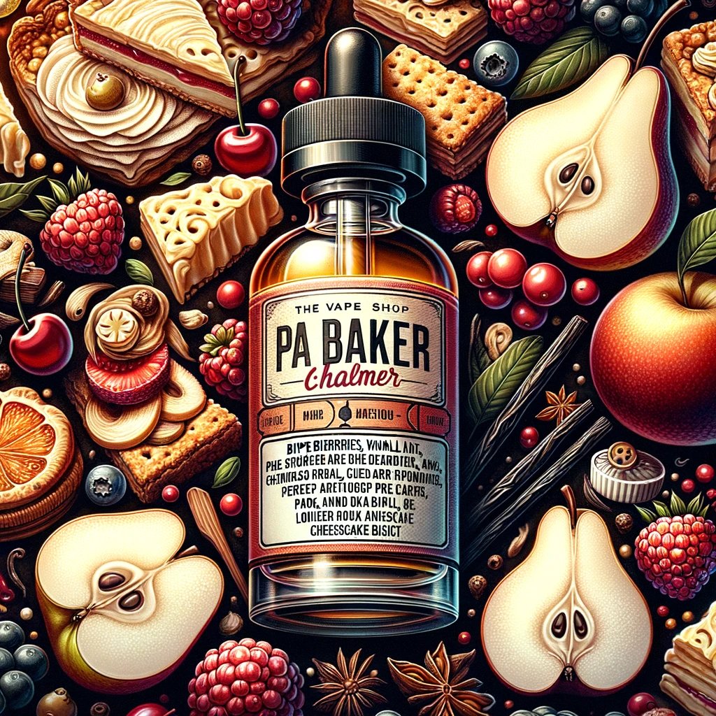 Vanilla 🍨, pear 🍐, cherries 🍒, anise &amp; cheesecake 🧁
 Pa Baker Chaleur – a premium dessert e-liquid for MTL, RDTL &amp; DTL vapers.
Custom PG/VG, nicotine options &amp; all-natural.
👉 thevapeshop.co.uk/eliquids/pa-ba…

#DessertVape #TheVapeShopUK #VapeJuiceUK #VanillaEliquid #CheesecakeVape