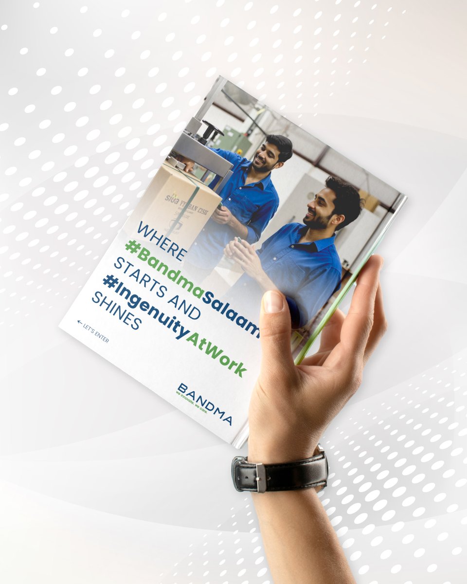 bandma_india's tweet photo. Where #BandmaSalaam begins, packaging gets smarter.
From automation to custom-built solutions we power your packaging journey with innovation and care.
Nationwide support. Tailored systems. Trusted partnership.
Let’s pack success, together.
#IngenuityAtWork #Bandma https://t.co/sooSEgr9mn