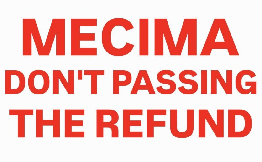 Refund dulu gak sihhhhhhhh? 

#KawalRefundMecima